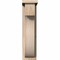 Ekena Millwork Del Monte Smooth Corbel w/Backplate, Douglas Fir, 5 1/2"W x 10"D x 22"H COR06X10X22DEL01SDF - alternate 3